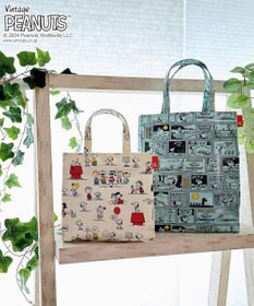 ROOTOTE 8600【スヌーピー】IP.スクエア.ラミネート.ピーナッツ-9H