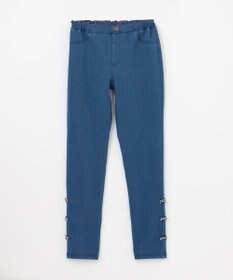 ANY KIDS カットデニム ガーリーパンツ