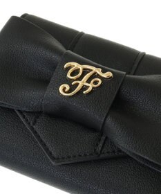 Maison de FLEUR ベルトリボンミニウォレット