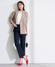 ANY SIS ラインポイント ニット