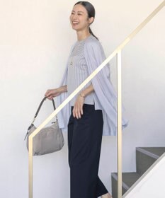 J.PRESS LADIES セルロースジャージー ロング カーディガン