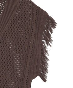 AMERICAN HOLIC 袖フリンジショート丈プルオーバー