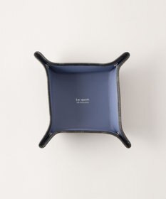 MIYABIYA La quoh with kirakaracho 角つなぎ プリントレザー レザートレー