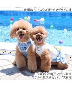 PET PARADISE スヌーピー エコメイド ワンピース 《バケーション柄》 小型犬