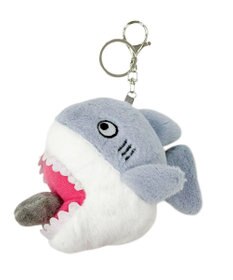 WEGO ふりふりシャークぬいぐるみキーホルダー