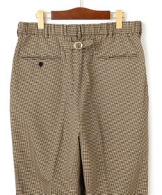 J.PRESS MEN 【J.PRESS ORIGINALS】Wool Polyester Gun Club Check Spindle New Piped Stem Slacks
