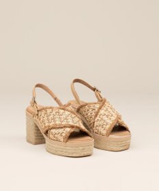 gaimo 【GAIMO/ガイモ】クロスヒールサンダル/COCOA