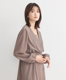 earth music&ecology ＳＥＴ２点カシュクールプルオーバー＋キャミワンピース