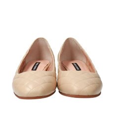 Bridget Birkin 【PARADIS COULEUR】パールヒールキルティングパンプス