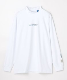 PW CIRCULUS 【吸水速乾 /  UV遮蔽率99.9% UVカット / ストレッチ】【MEN】アニマルグラフィックロングスリーブモックT  ゴルフ