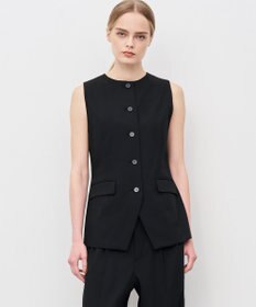 uncrave TRツイル ジレブラウス