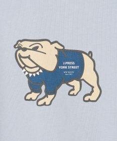 J.PRESS YORK STREET 【UNISEX】ブルドッグプリントTシャツ