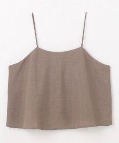 ANY 【2SET/洗濯機可】テックリネンキャミソール×パンツセットアップ