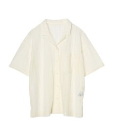 earth music&ecology フラワーレースシャツ