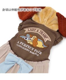 PET PARADISE ディズニー わんわん物語 レディ パーカー 《ブラウン 》 小型犬