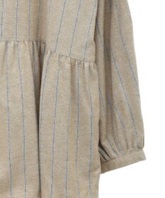 CRAFT STANDARD BOUTIQUE ボリュームスリーブウエストギャザーチュニック