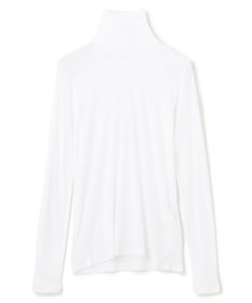 BEIGE， 【洗える】SORE / シアーコットンハイネックカットソー