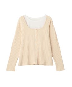 CRAFT STANDARD BOUTIQUE 2点セット / スクープネックカーディガン+タンクトップ