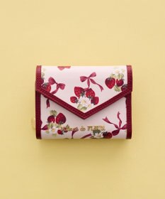 Maison de FLEUR いちご柄ウォレット