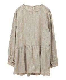 CRAFT STANDARD BOUTIQUE ボリュームスリーブウエストギャザーチュニック