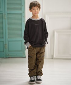 J.PRESS KIDS 【100-130cm】裏毛ラグラン ロゴトレーナー