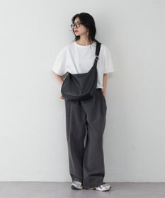 russet ソフトレザーラウンドビッグショルダーバッグ(CE-1325-WEB)