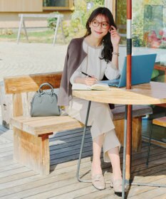 Tiaclasse 【新色追加・洗える】ノーカラーカットソージャケット