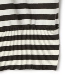 BEIGE， JULIE / コットンシルク 2WAY半袖ニット