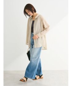 Green Parks インド綿 ボイルゆったりシャツ