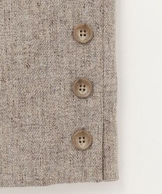 J.PRESS LADIES T/W シャブレーツイル セミワイド パンツ