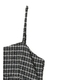 earth music&ecology ツイードキャミチュニック