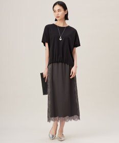 自由区 S 【接触冷感・UVカット・吸水速乾・抗菌防臭・洗える】ハイカウントフォルム Tシャツ