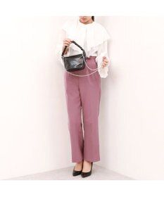 UNBILLION カシュカシュ cachecache / ギャザーハンドルメタリックミニショルダー