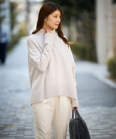 UNFILO ウールカシミヤ ハイネックニット