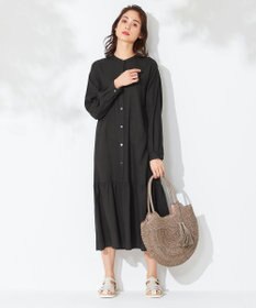 ANY 【洗える】ライトリネンクロス ワンピース