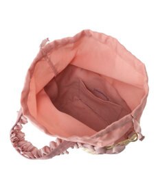 Maison de FLEUR 【2Way】フリルハンドルメイズリボン2Wayカゴバッグ