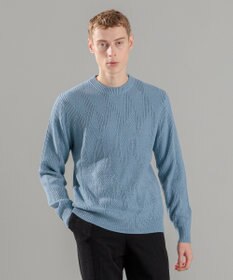 JOSEPH HOMME 新柄【洗える】シルクバルキー  クルーネックニット