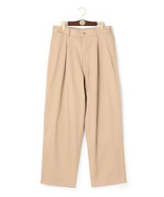 J.PRESS MEN ギザツイルワンタックワイドパンツ