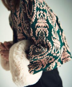 GRACE CONTINENTAL オーナメントジャガードジャケット