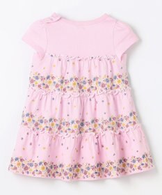 組曲 KIDS 【80-100㎝】ティアードフラワー チュニック