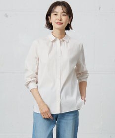 J.PRESS LADIES 【洗える】BEZ VEGA シャツカラー ブラウス