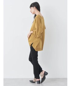 earth music&ecology サイドスリットルーズＶネックカーディガン