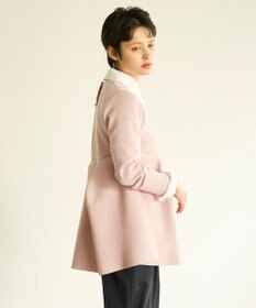 #Newans 【洗える】フォルムペプラムチュニックニット