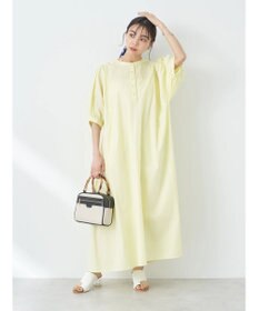 earth music&ecology ポプリンフレアワンピース