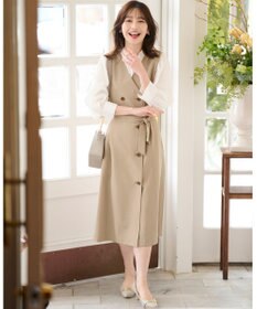 ANY SIS L 【2WAY】ジレラップ ワンピース