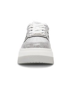 STEVE MADDEN DYNAMO-R スワロディテール厚底スニーカー
