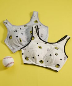 une nana cool MADE WITH 阪神タイガース ナイトアップブラ