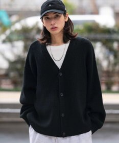 WEGO 【ユニセックス着用ITEM/MLサイズ展開】クロップドカーディガン