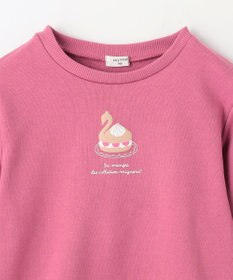 ANY KIDS 【春まで主役】アニマル発泡プリントトレーナー