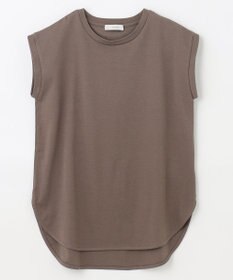 ANY L 【接触冷感/UVケア】ビューティベーシックノースリーブテールTシャツ